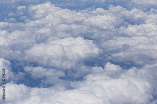 Fototapeta Naklejka Na Ścianę i Meble -  Des nuages vues d'en haut