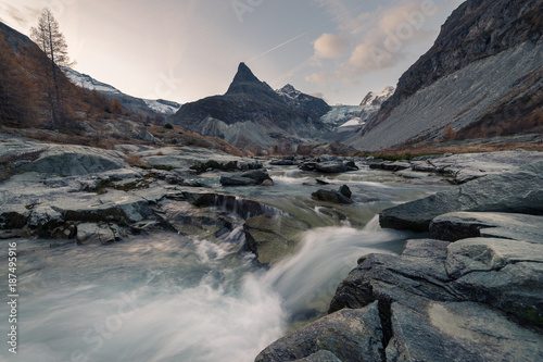 Le Glacier de Ferpècle en Valais