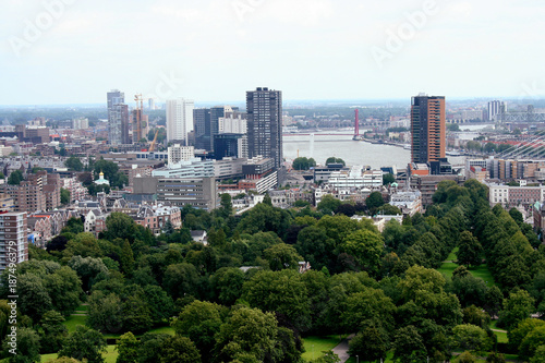 Rotterdam seen from above © Joop Hoek