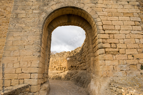 The town of Peratallada in the province of Girona