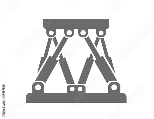 Industrial Robotic Stewart Platform Logo