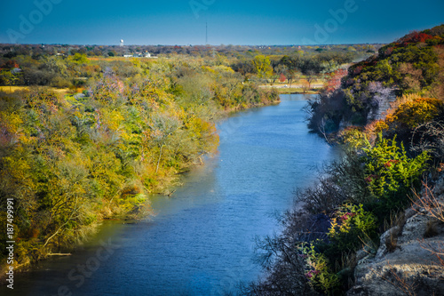 Bosque River in Fall