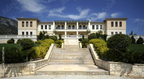 Palace with stairs © Milos