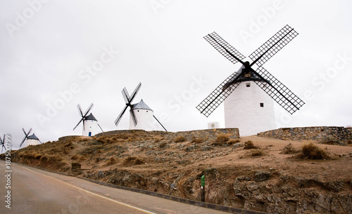 the windmill of don Quixote in Spain Consuegra