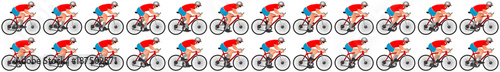 Cycle riding animation sprite sheet, loop animation, animation sprite sheet, cycle rider