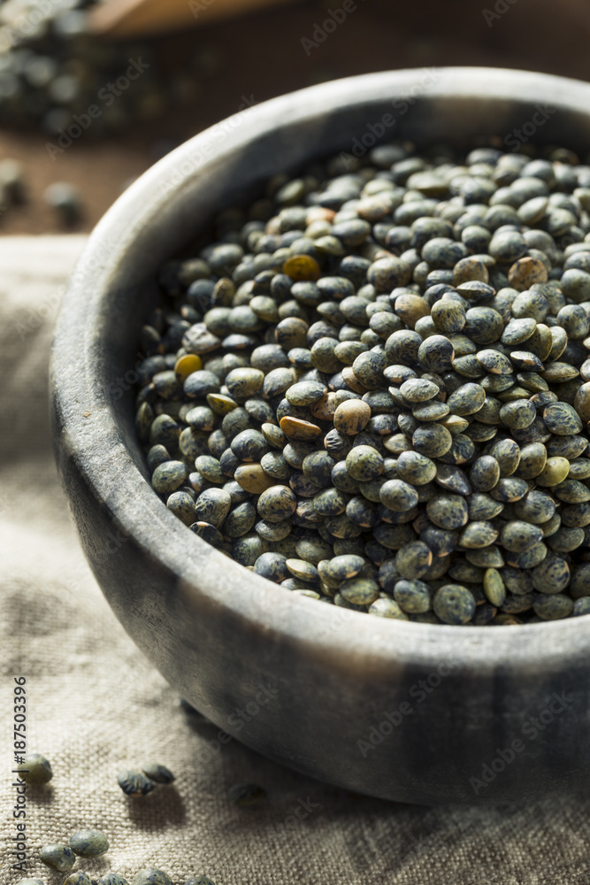 Dry Green Organic French Lentils Dry Green Organic French Lentils
