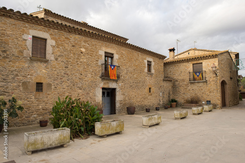 The town of Peratallada in the province of Girona