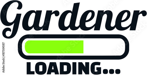 Gardener loading bar