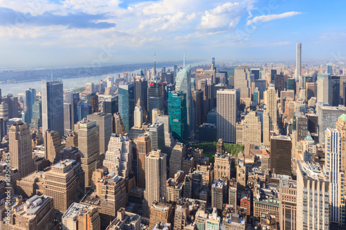 Panoramic view of Manhattan as seen from the Empire State Building observation deck © Giuliano Del Moretto
