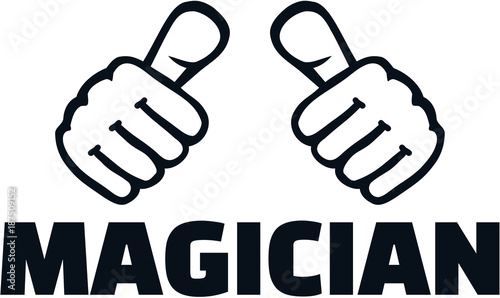 Magician with thumbs