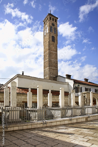 Sahat-kula (clock tower) in Sarajevo. Bosnia and Herzegovina