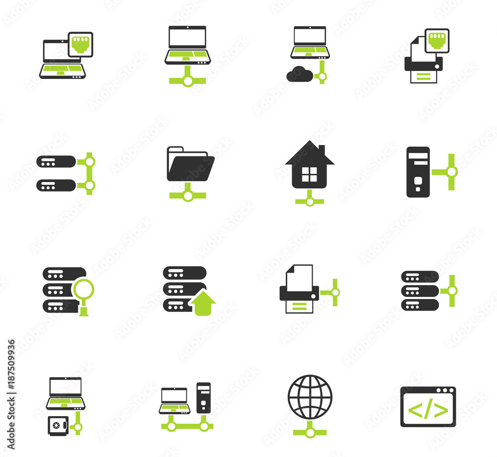server icon set server icon set