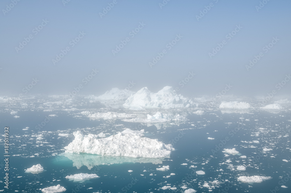Ice Bergs in Greenland Ice Bergs in Greenland