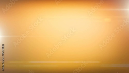 Soft orange optical flare background with flickering lights photo