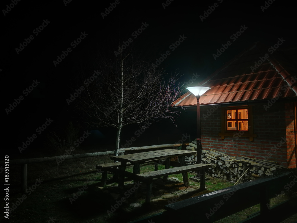 Obraz premium Mountain house