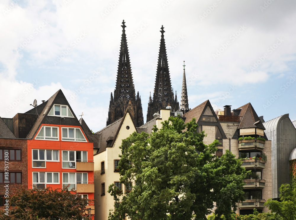View of Cologne (Koln). Germany