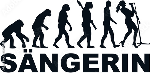 Singer evolution microphone german female