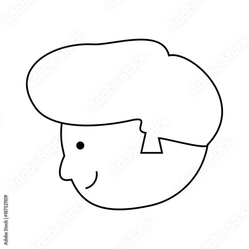 cartoon man icon image