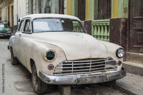 Old American car Cuba