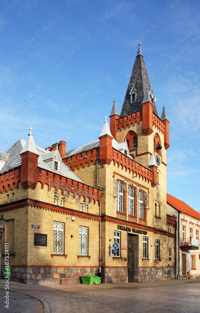 Obraz premium Wedding palace in Swiecie. Poland