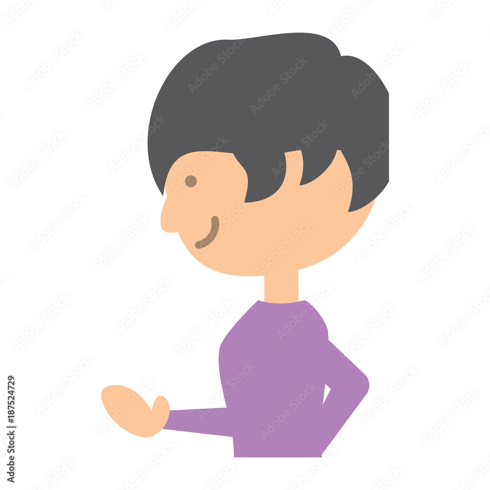 cartoon man icon cartoon man icon