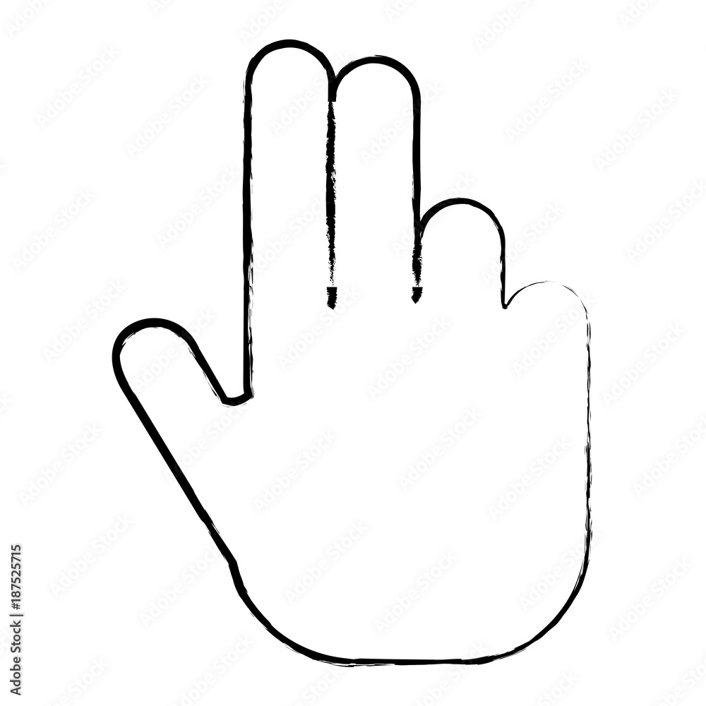 Obraz premium human hand design