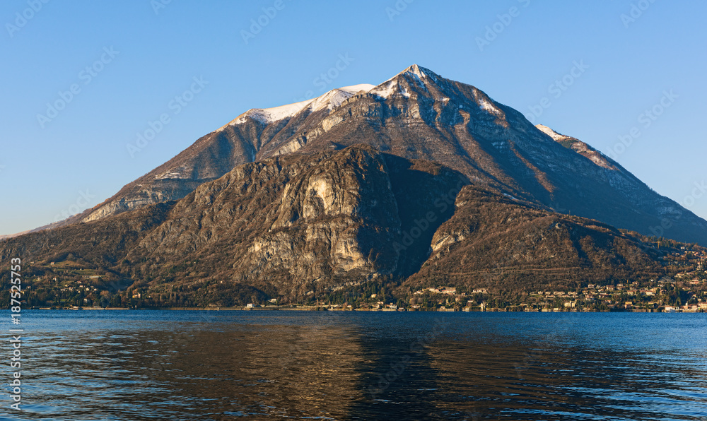 Panoramic view on mountains around Como lake in Lombardy, Italy Panoramic view on mountains around Como lake in Lombardy, Italy
