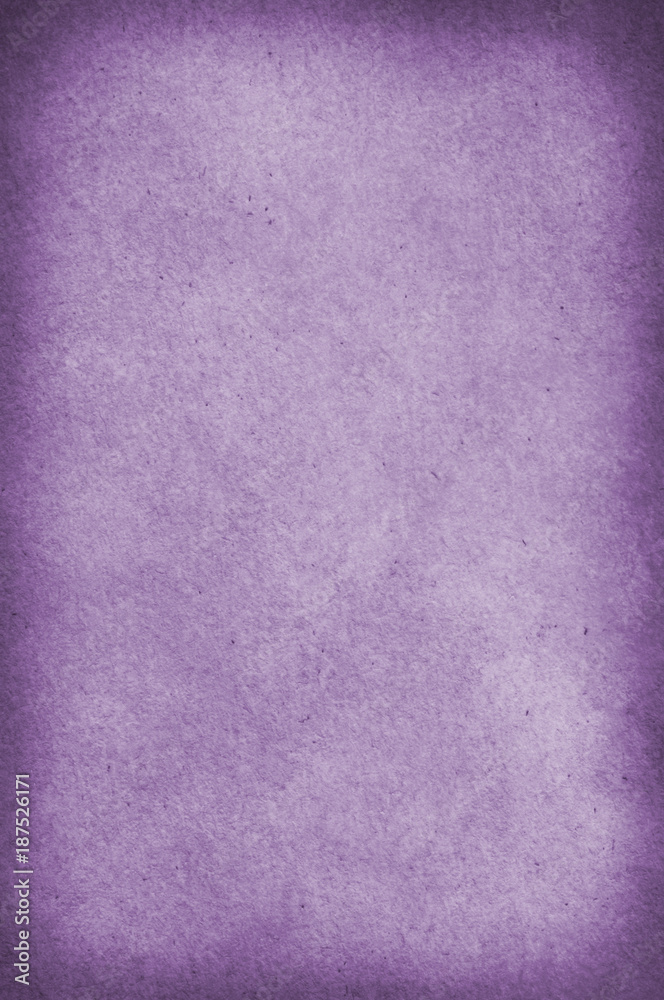 Fototapeta premium Vignetted Textured Paper in Violet Hue