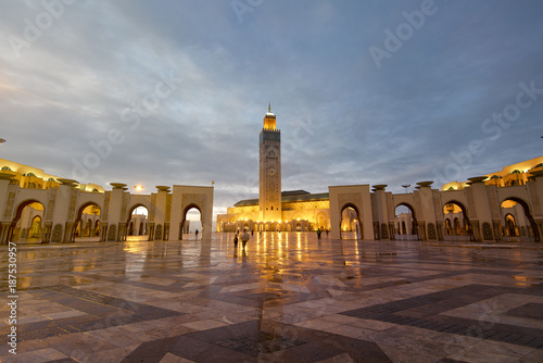 The Hassan II Mosque is a mosque in Casablanca, Morocco. 