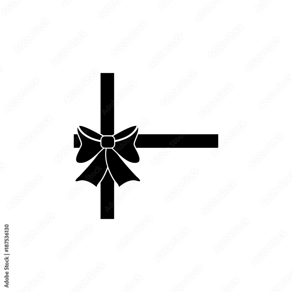 Gift ribbon with bow icon. Premium quality graphic design. Signs, outline symbols collection, simple icon for websites, web design, mobile app Gift ribbon with bow icon. Premium quality graphic design. Signs, outline symbols collection, simple icon for websites, web design, mobile app