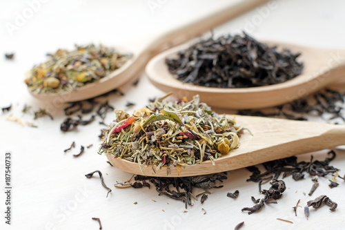 different herbal tea