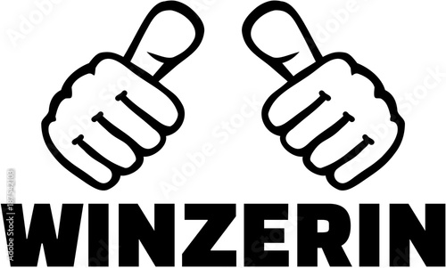 Winemaker with thumbs german female