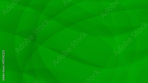Green waves abstract background