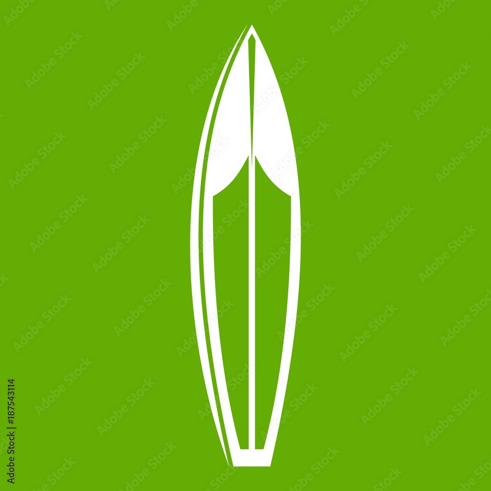 Surfboard icon green