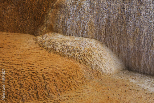 Detail of Crystal Geyser, near Green River, Utah