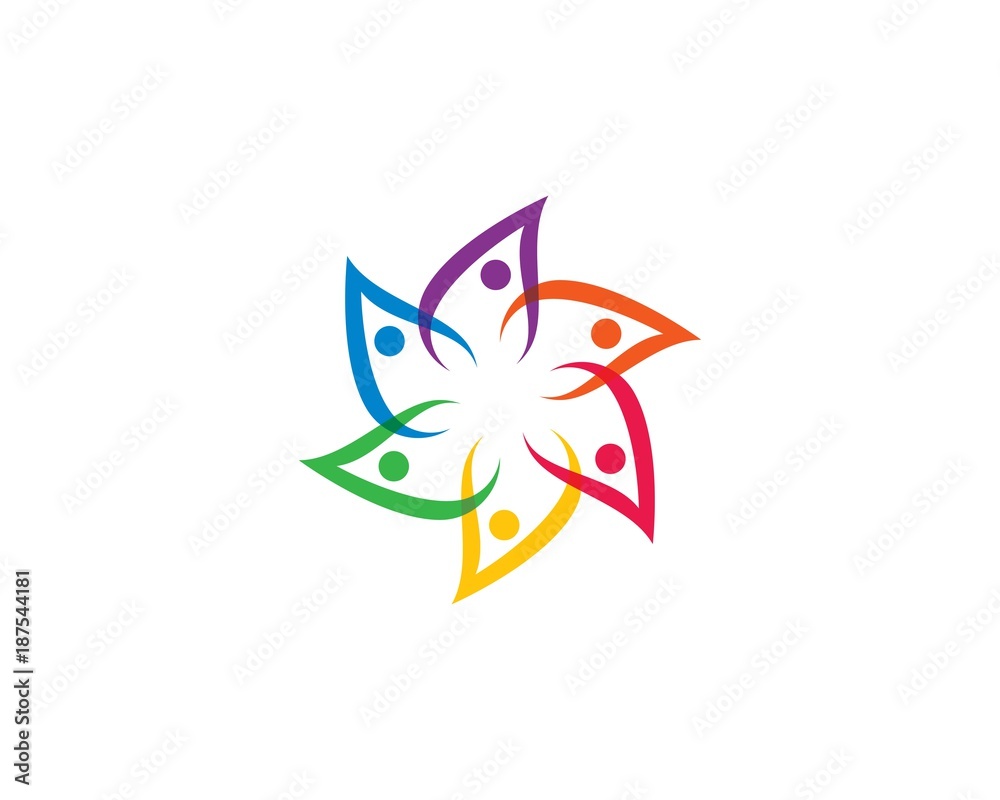 community care Logo template community care Logo template