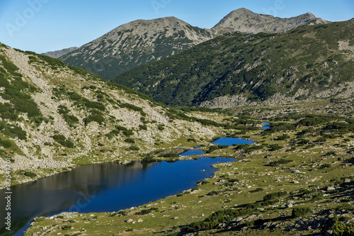 Fototapeta Naklejka Na Ścianę i Meble -  Amazing landscape with Chairski lakes, Pirin Mountain, Bulgaria