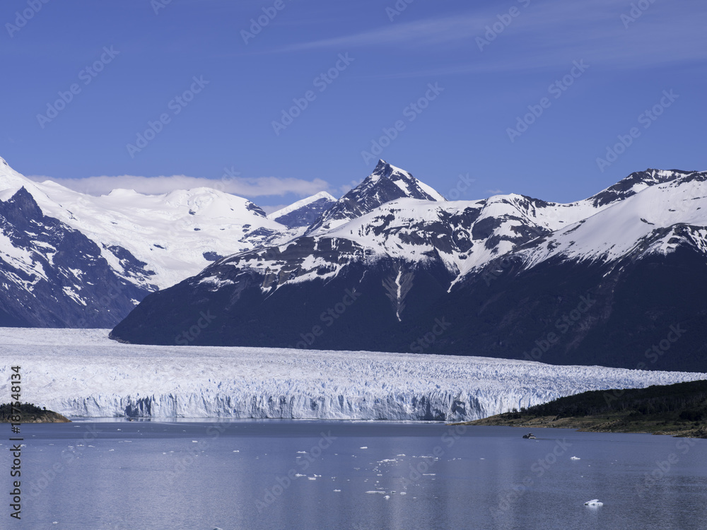 Obraz premium Brazo Rico and Perito Moreno Glacier