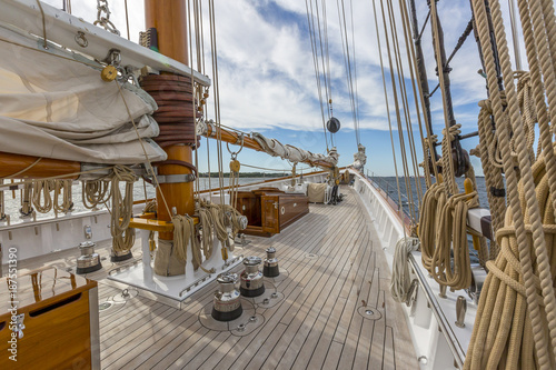 classic Gloucester fishing schooner photo