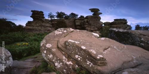 Brimham Rocks, Yorkshire photo