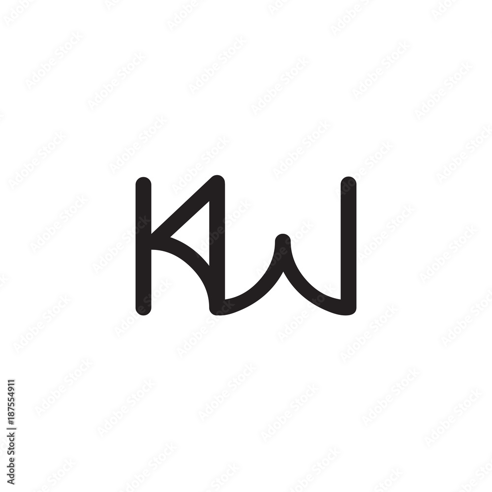 initial letter rounded logo modern initial letter rounded logo modern