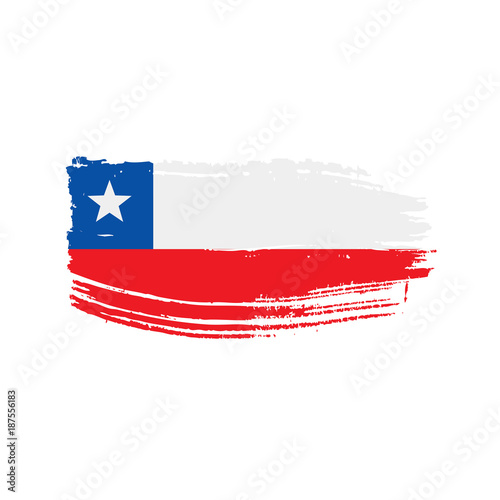 Chile flag, vector illustration Free Download Chile flag, vector illustration - GFXLoad