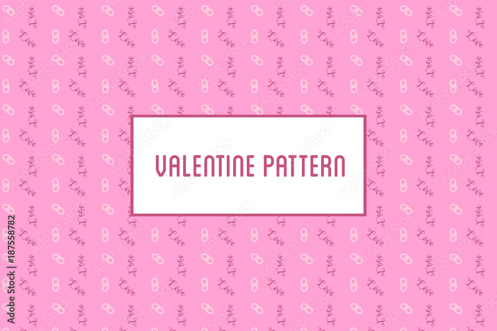 Vector hearts and flowers pattern. Design of hand drawn objects for St. Valentine's day, wedding Vector hearts and flowers pattern. Design of hand drawn objects for St. Valentine's day, wedding