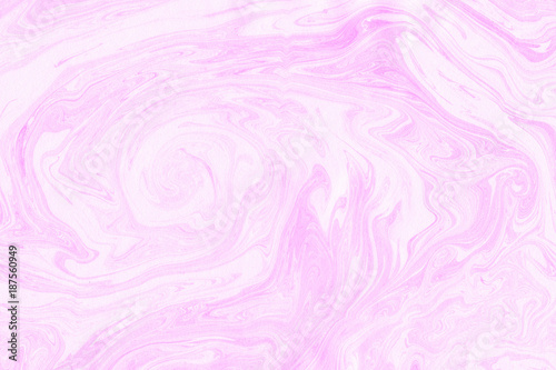 Suminagashi marble texture hand painted with purple ink. Digital paper 908 performed in traditional japanese suminagashi floating ink technique. Divine liquid abstract background.