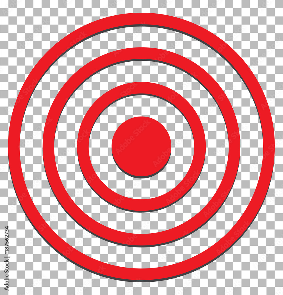 target isolated on transparent. target icon flat design style. target sign. target isolated on transparent. target icon flat design style. target sign.