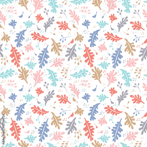 Colorful vector floral pattern © tets