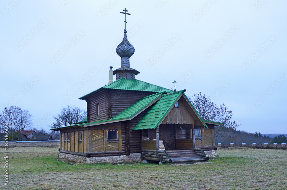 Иверская церковь в деревне Захново, Псковская область Иверская церковь в деревне Захново, Псковская область