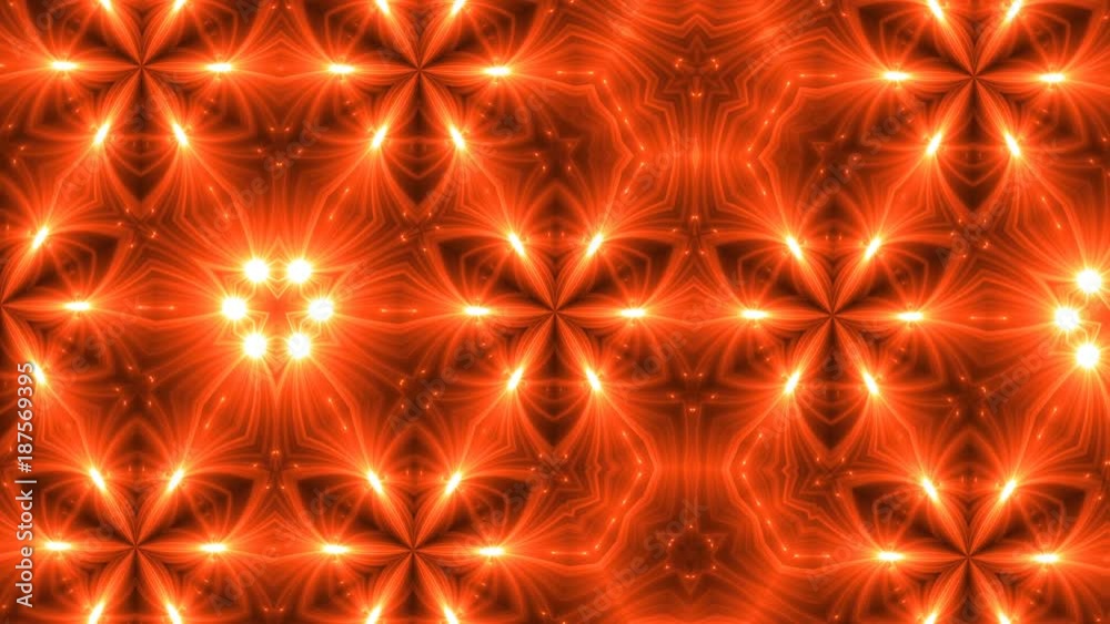 VJ Fractal kaleidoscope background. Background motion with fractal design. Seamless loop VJ Fractal kaleidoscope background. Background motion with fractal design. Seamless loop