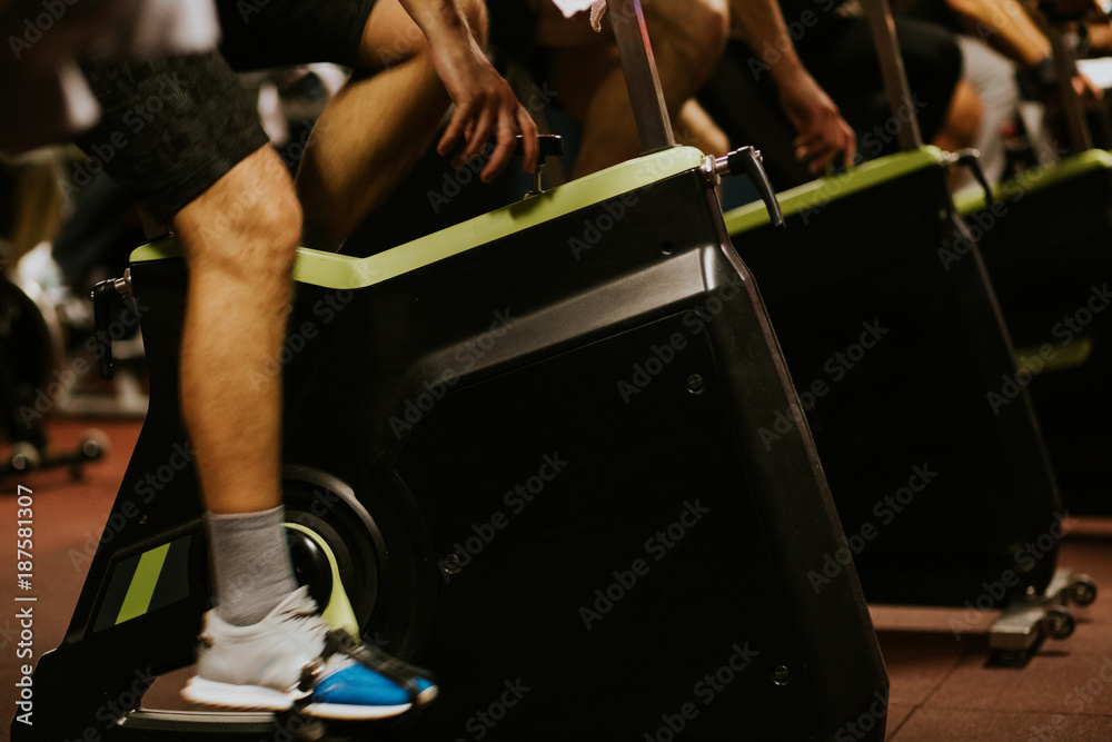 Obraz premium spin class