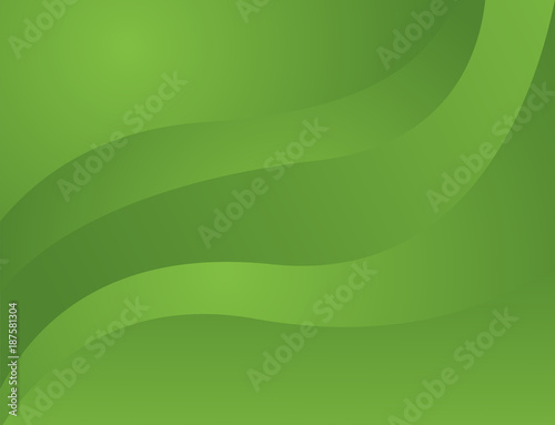 abstract green gradient wave background